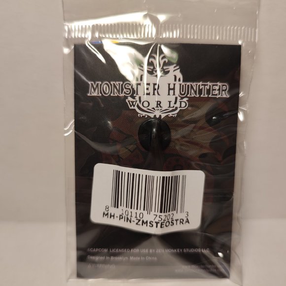 Monster Hunter World Teostra Limited Edition Pin - Picture 3 of 3